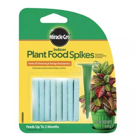 Miracle-Gro 1.1 oz Houseplant Food Spikes 24 Pack Plant Food