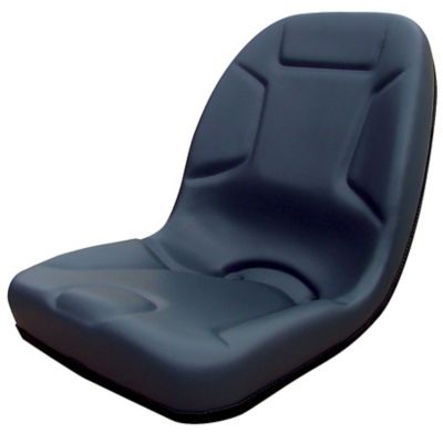 Black Talon 18.5 in. Compact Replacement Tractor Seat, Black