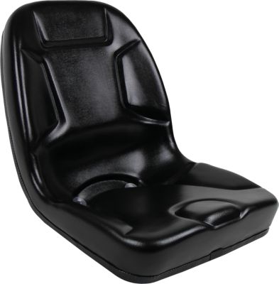 Image showing  18.5 in. Compact Replacement Tractor Seat, Black