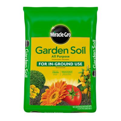 Miracle-Gro 1 cu. ft. All-Purpose In-Ground Garden Soil Great potting soil