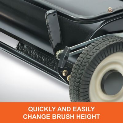 Image showing 5 th Agri-Fab Tow-Behind 42 in. 4-Brush Lawn Sweeper