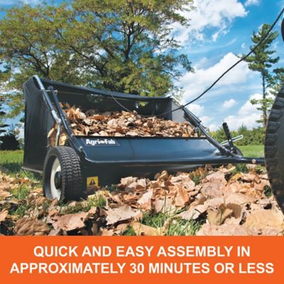 Image showing 8 th Agri-Fab Tow-Behind 42 in. 4-Brush Lawn Sweeper