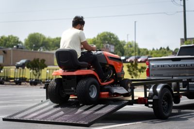 Image showing 7 th Carry-On Trailer 6.3 x 8ft. Tube Top Rail Utility Trailer, 1,275 lb. Maximum Capacity