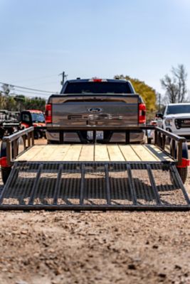 Image showing 9 th Carry-On Trailer 6.3 x 8ft. Tube Top Rail Utility Trailer, 1,275 lb. Maximum Capacity