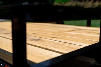 Image showing  5 ft. x 8 ft. Wood Floor Utility Trailer, 1,450 lb. Max Capacity