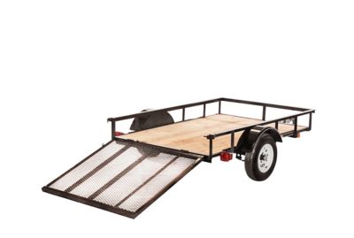Image showing  5 ft. x 8 ft. Wood Floor Utility Trailer, 1,450 lb. Max Capacity