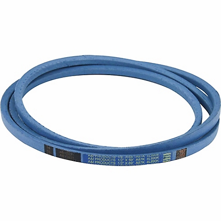 Huskee 0.5 in. x 89 in. Blue Aramid V-Belt
