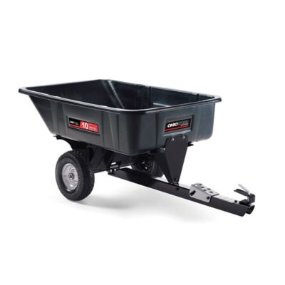 Ohio Steel Poly Swivel Dump Cart, 10 cu. ft., 600 lb. Capacity, 3040P ...