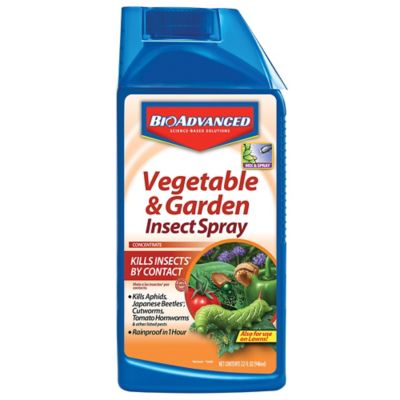 BioAdvanced 32 fl. oz. Vegetable and Garden Insect Killer Spray Concentrate