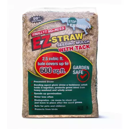 EZ-Straw 2.5 cu Straw seed mulch Grass Seed