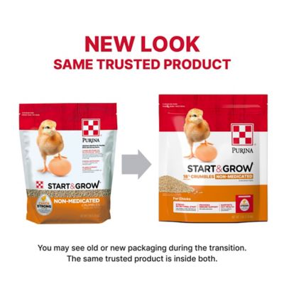 Image showing  Start and Grow Non-Medicated Crumbled Chick Feed