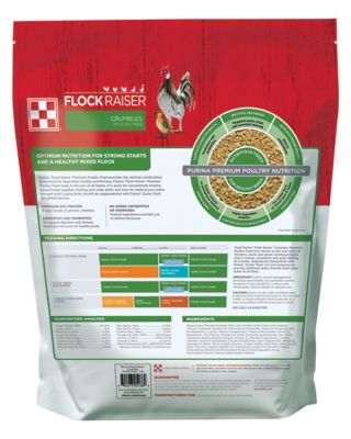 Image showing  Flock Raiser Crumbles Poultry Feed