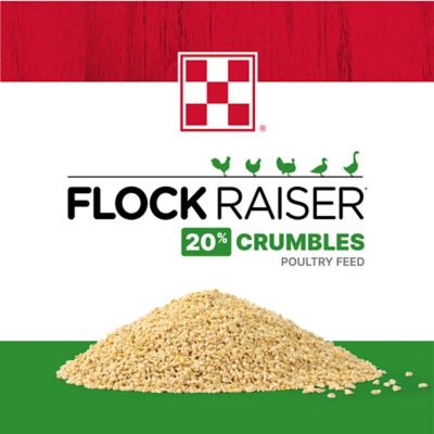 Image showing  Flock Raiser Crumbles Poultry Feed