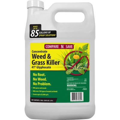 Compare-N-Save 1 gal. 41% Glyphosate Grass and Weed Killer Concentrate, Makes 85 gal.