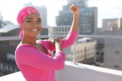 Image showing  Unisex Adult Hav-A-Hank Paisley Handkerchief, 22 in. x 22 in., Hot Pink