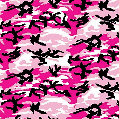 Carolina Creative Products Pink Hav-A-Hank Camo Handkerchief, Pink, 22 x 22 in.