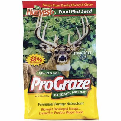 Evolved Harvest Prograze The Ultimate Food Plot, Plants 1/4 Acre, Compatible with Deer at Any Life Stage