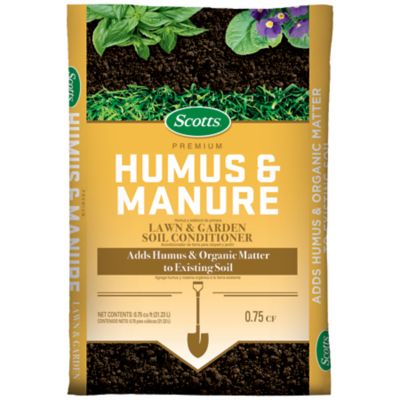 Scotts Scotts Premium Humus And Manure 0 75 Cu Ft 71530750 At