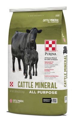 Image showing  All-Purpose Mineral Cattle Feed, 50 lb. Bag