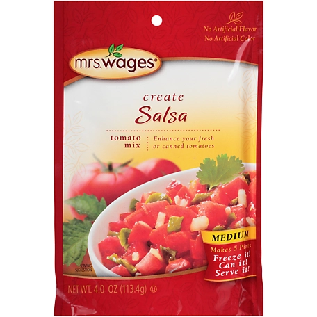 Mrs. Wages Medium Salsa Tomato Mix, Makes 5 pt.