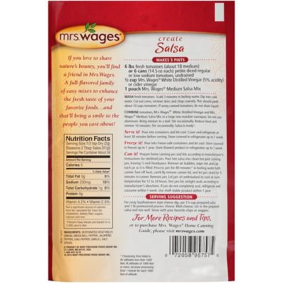 Image showing  5 pt. Medium Salsa Tomato Mix