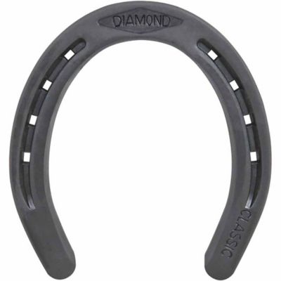 Diamond Farrier Classic Plain Horseshoes, Size 0, 4 pk.