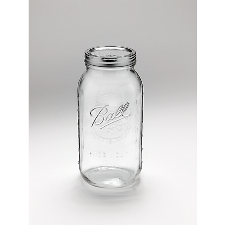 Ball Wide Mouth Half Gallon Jars - 6 count