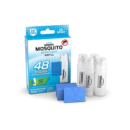 Anti Mosquito Refills Thermacell Thermacell Mosquito Protection Zone Kit-Repella Refill 