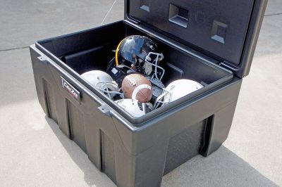 Image showing 11 th Dee Zee 27 in. x 39 in. x 17 in. Poly Utility Chest, 10.4 cu. ft.