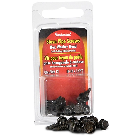 Imperial 6 in. x 8 in. Stove Pipe Increaser, Black, BM0062-D at Tractor  Supply Co.