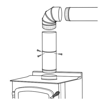 Image showing  Stove Pipe Screws, HEX, 12 pc.