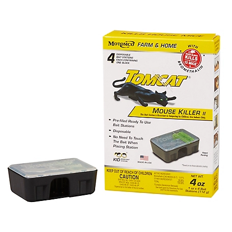 TOMCAT Disposable Bait Station Mouse Killer - Clark Devon Hardware
