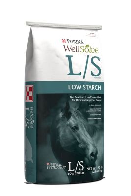 Purina WellSolve L/S Low Starch and Sugar Horse Feed, 50 lb. Bag