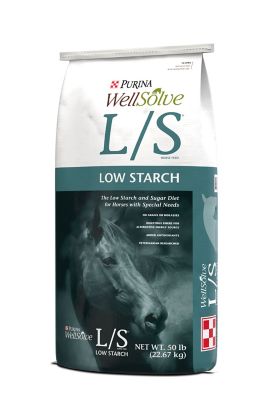 Image showing  WellSolve L/S Low Starch and Sugar Horse Feed, 50 lb. Bag