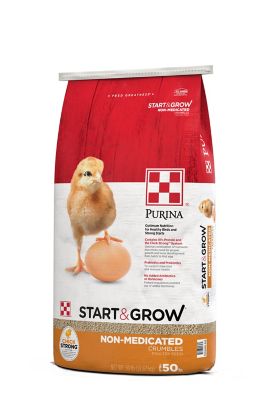 Image showing  Start and Grow Non-Medicated Crumbled Chick Feed