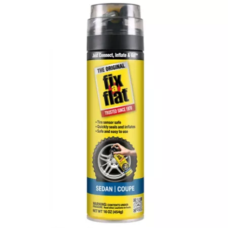 Fix-A-Flat Emergency Tire Repair Solution Standard Tires 16 oz. Tire Sealants & Patches