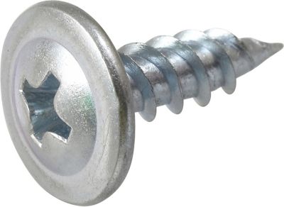 Image showing  #8 x 1 in. Truss Washer Head Needle Point Lath Screws, 1 lb Box
