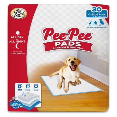Four Paws Superior Performance Wee-Wee Dog Training Pads, 22 in. x 23 in., 30 ct.
