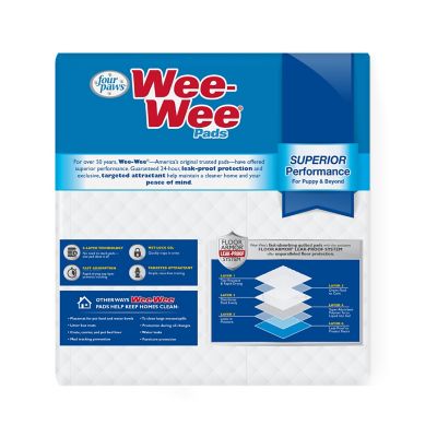 Image showing  Superior Performance Wee-Wee Dog Training Pads, 22 in. x 23 in., 30 ct.
