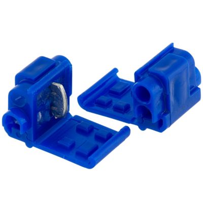 Cambridge 18-14 AWG Blue Terminal Weatherproof Wire Splice 4-Pack