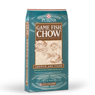 Purina Game Fish Chow Fish Feed, 50 lb. Bag