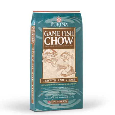 Purina Game Fish Chow Fish Food 50 lb Bag Fish Food