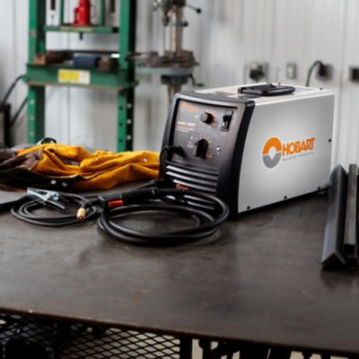 Image showing  115V/230V/210A Handler 210MVP MIG Welder, 1/4 in. to 3/8 in. Thickness, 40 IPM- 770 IPM Wire Speed Feed