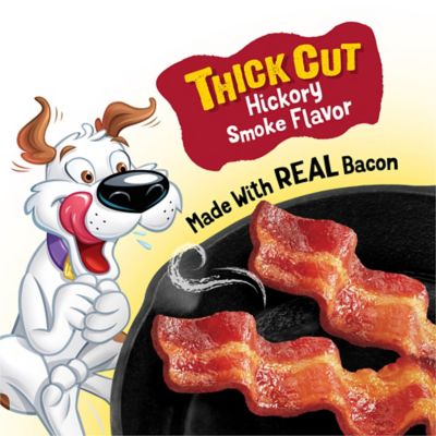 Image showing  Thick Cut Hickory Smoke Flavor Dog Treats, 25 oz.