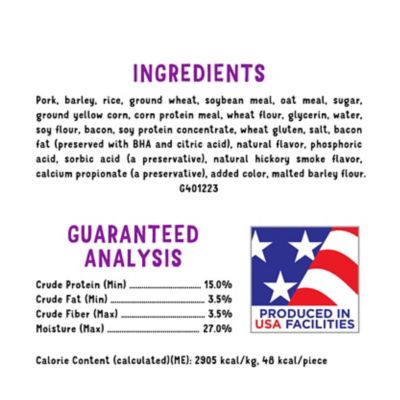 Image showing  Thick Cut Hickory Smoke Flavor Dog Treats, 25 oz.