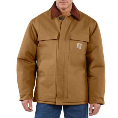 Carhartt Duck Traditional Quilt-Lined Insulated Coat, C003 Quality Coat
