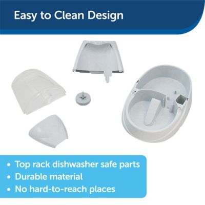 Image showing  21-Cup Drinkwell Platinum ABS Plastic Pet Water Fountain