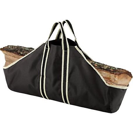Dura Covers LRFP5518 Black Heavy Duty Large Firewood Log Carrier Tote, 1 -  Fry's Food Stores