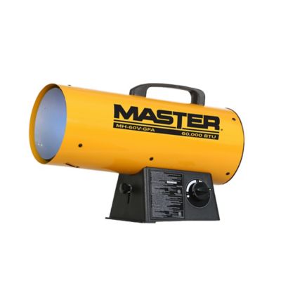 Master 60,000 BTU Propane Forced Air Torpedo Heater