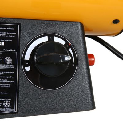 Image showing  Propane Forced Air Torpedo Heater, 3,125 sq. ft., 125,000 BTU